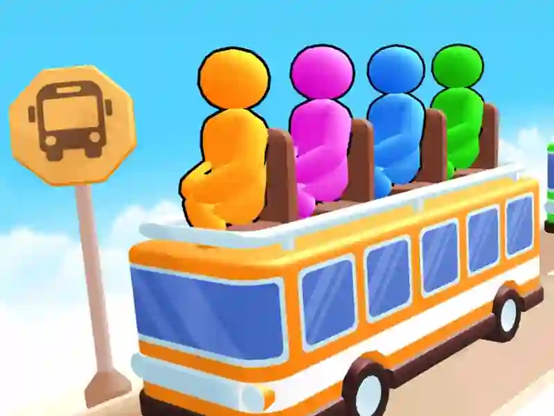 Игра Bus Stop Color Jam онлайн