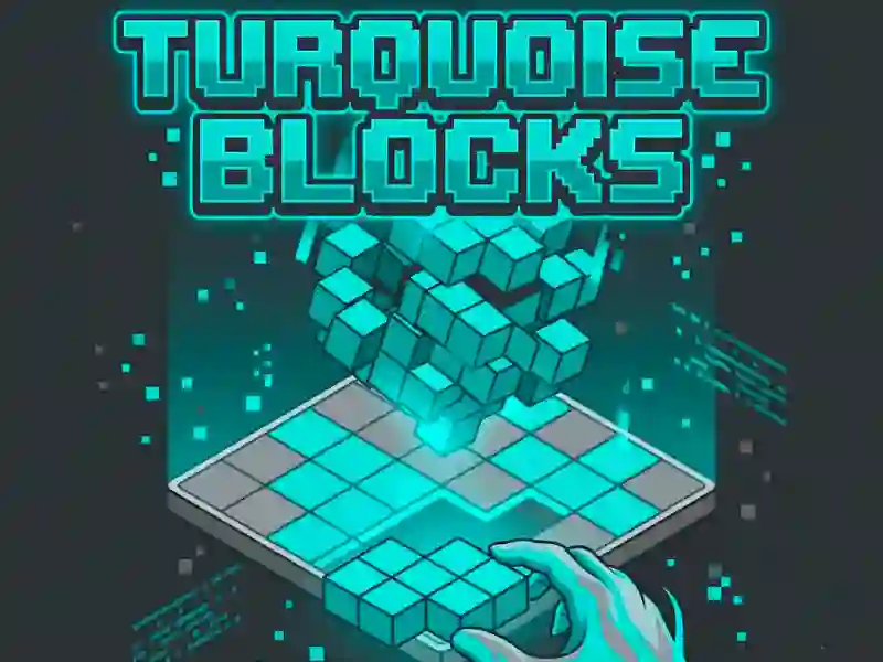 Игра Turquoise Blocks онлайн