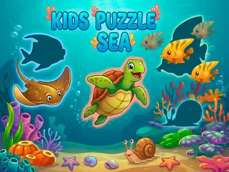 Игра Kids Puzzle Sea онлайн