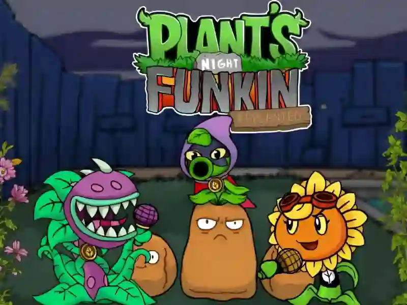 Игра Friday Night Funkin VS Plants vs Zombies Replanted онлайн