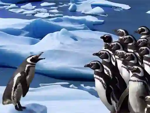 Игра Penguins Slide онлайн