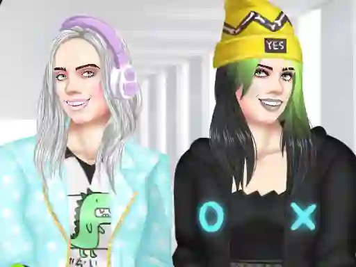 Игра Billie Eilish Makeover онлайн