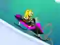Игра Sponge Bob Sled Ride онлайн