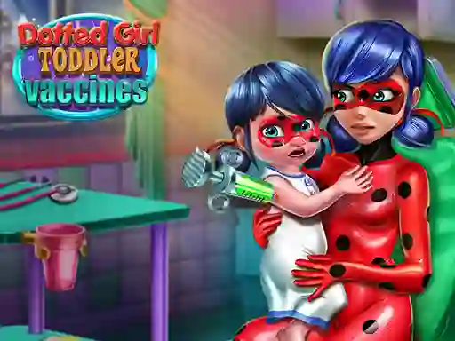 Игра Dotted Girl: Toddler Vaccines онлайн