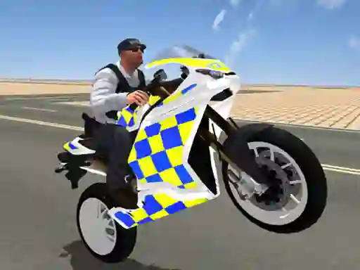 Игра Super Stunt Police Bike Simulator 3D онлайн