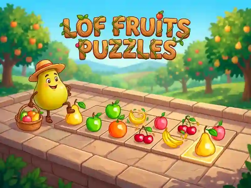 Игра Lof Fruits Puzzles онлайн