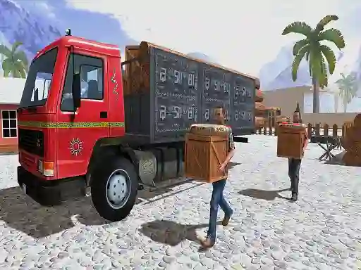 Игра Asian Offroad Cargo Truck онлайн
