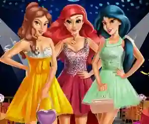 Игра Princesses Prom Night онлайн