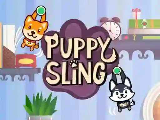 Игра Puppy Sling онлайн