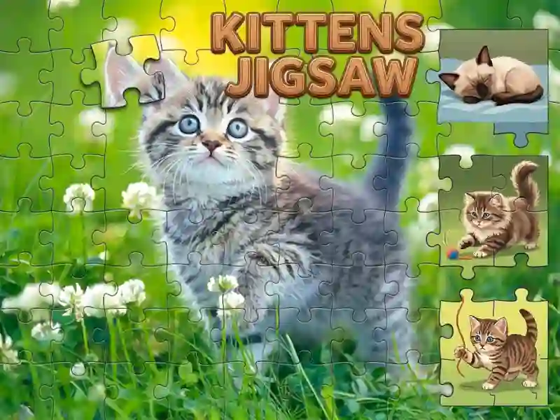 Игра Kittens Jigsaw онлайн