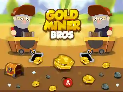 Игра Gold Miner Bros онлайн