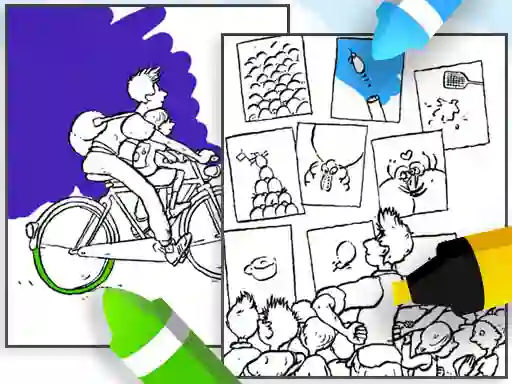 Игра Coloring Mees Kees онлайн