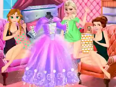 Игра Princesses Dreamy Dress онлайн