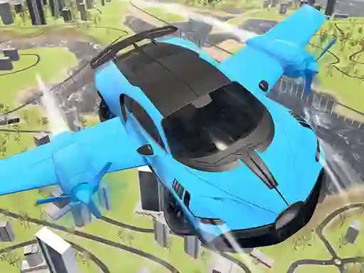 Игра Real Sports Flying Car 3d онлайн