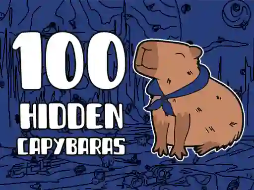 Игра 100 Hidden Capybaras онлайн