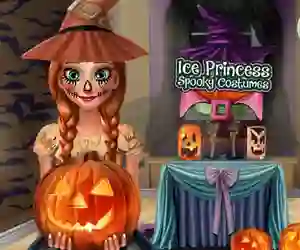 Игра Ice Princess Spooky Costumes онлайн