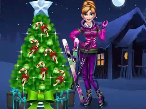 Игра Anna Preparing for Christmas онлайн