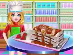 Игра Ice Cream Sandwich Cake онлайн