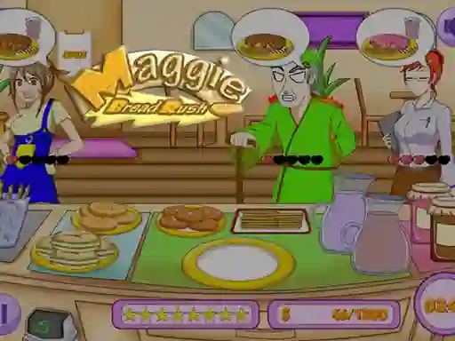 Игра Maggie Bread Rush онлайн