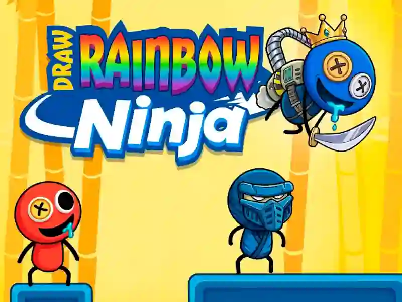 Игра Draw Rainbow Ninja онлайн
