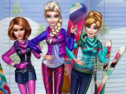 Игра Winter Ski Trip онлайн