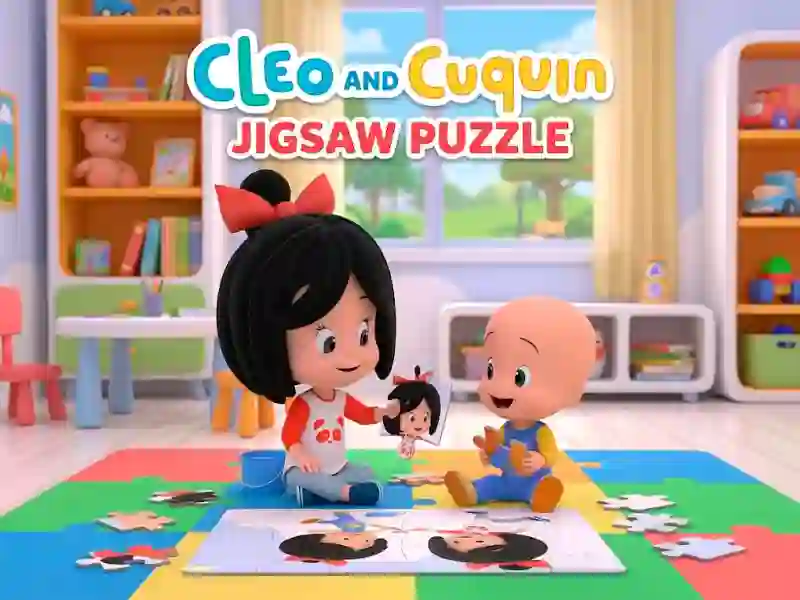Игра Cleo and Cuquin Jigsaw Puzzle онлайн