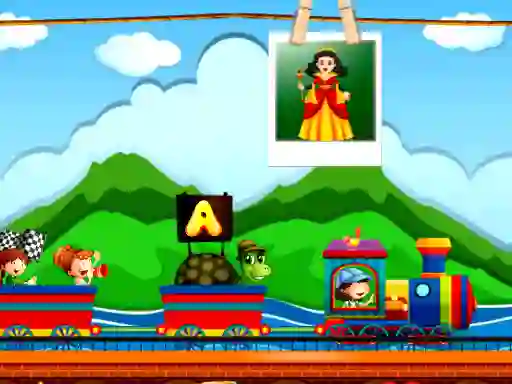 Игра Alphabetic train онлайн
