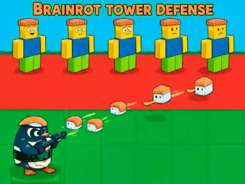 Игра Brainrot Tower Defense онлайн
