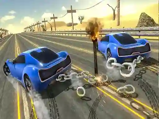 Игра Chain Car Stunt онлайн