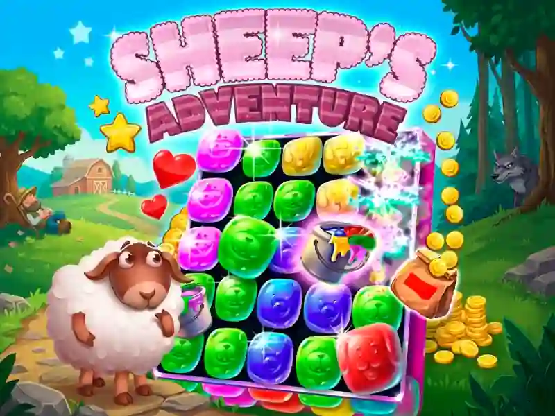 Игра Sheeps Adventure онлайн