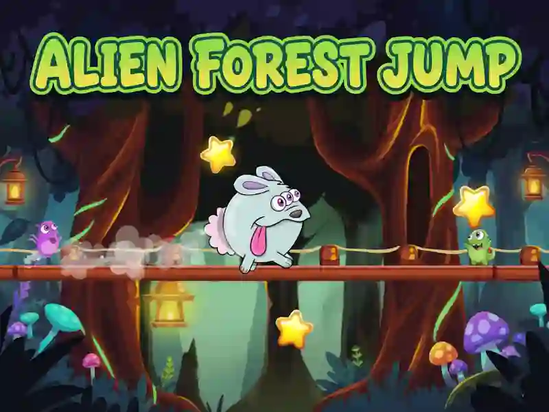 Игра Alien Forest Jump онлайн
