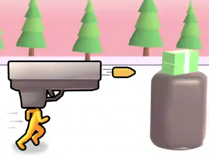 Игра Gun Head Run онлайн