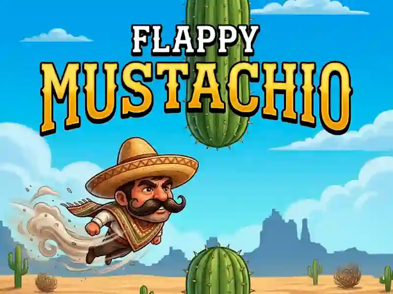 Игра Flappy Mustachio онлайн