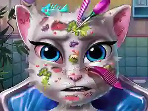 Игра Angela Skin Doctor онлайн