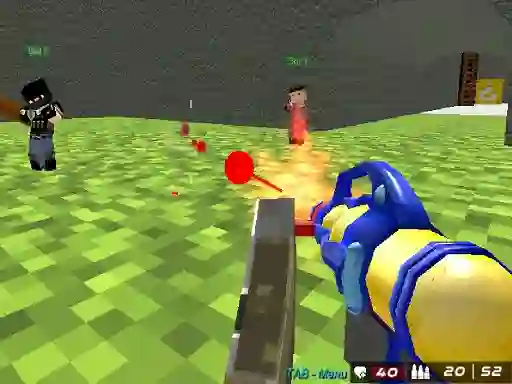 Игра Paintwars Shoot онлайн