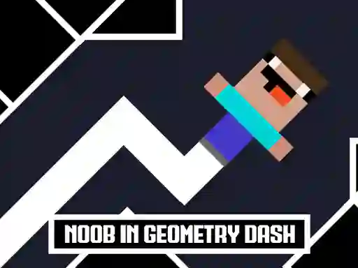 Игра Noob in Geometry Dash онлайн