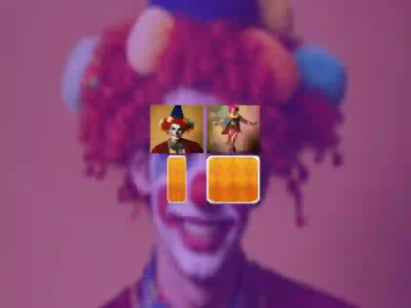 Игра Clown Memory Match онлайн