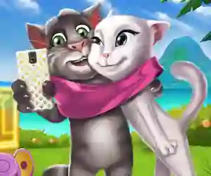 Игра Kittens Selfie Time онлайн