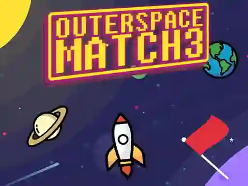Игра Outerspace Match 3 онлайн