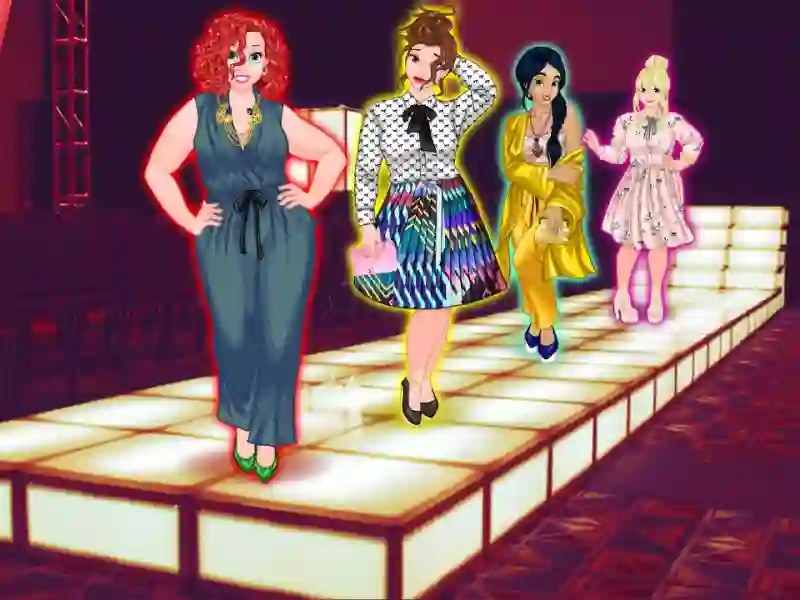 Игра Princesses Runway Plus онлайн