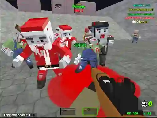 Игра Pixel Wars Apocalypse Zombie онлайн