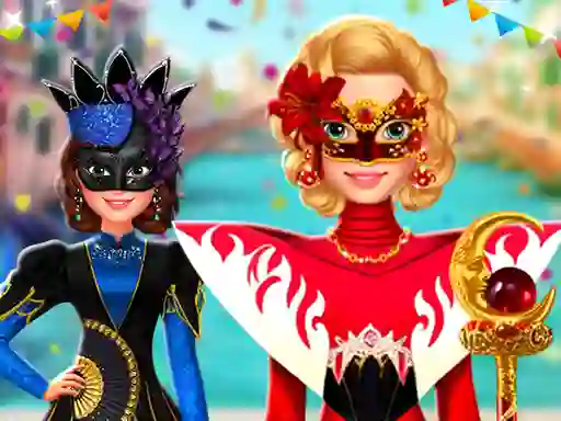 Игра Ellie and Friends Venice Carnival онлайн