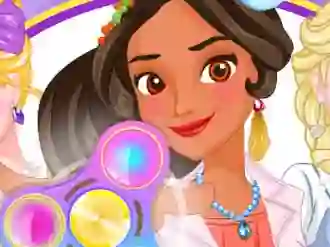 Игра Princess Fidget Spinners онлайн