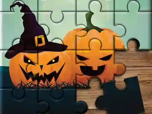 Игра Halloween Puzzle онлайн