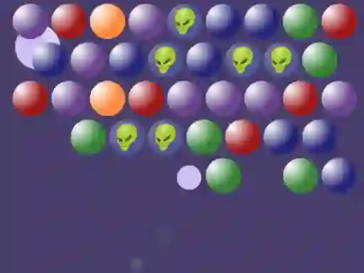 Игра Aliens Bubble Shooter онлайн
