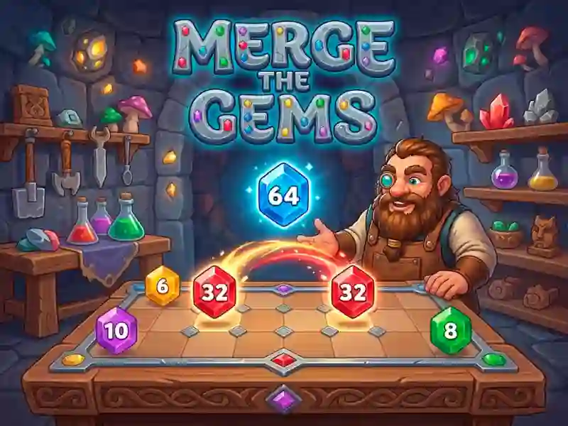 Игра Merge the Gems онлайн
