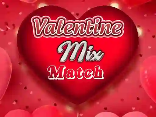 Игра Valentine Mix Match онлайн