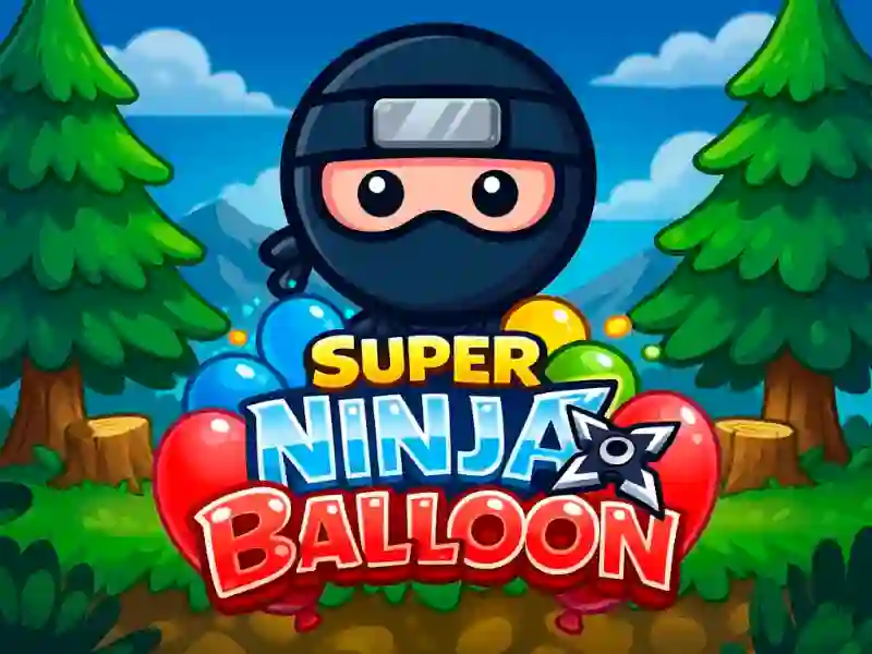 Игра Super Ninja Balloon онлайн