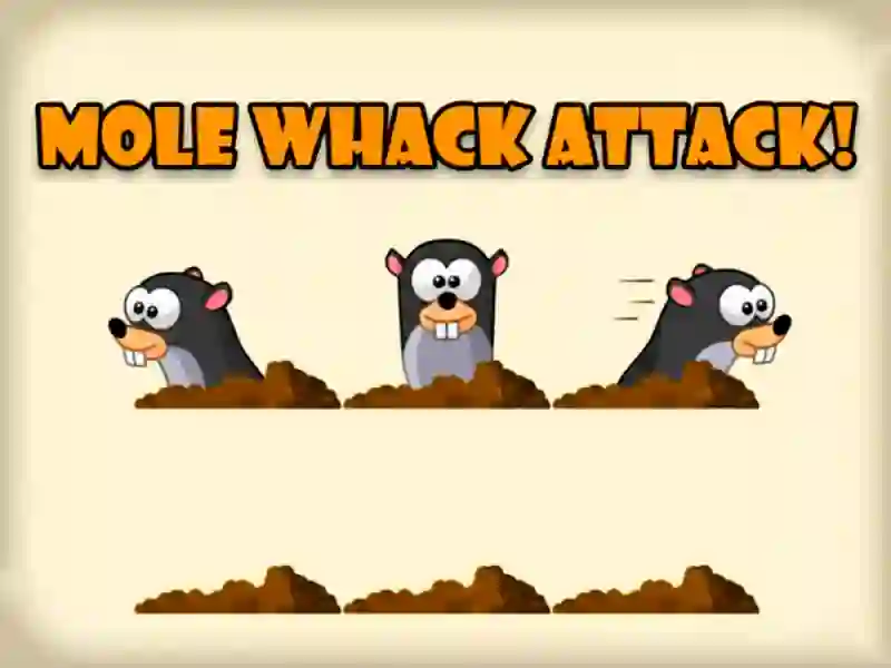 Игра Mole Whack Attack онлайн