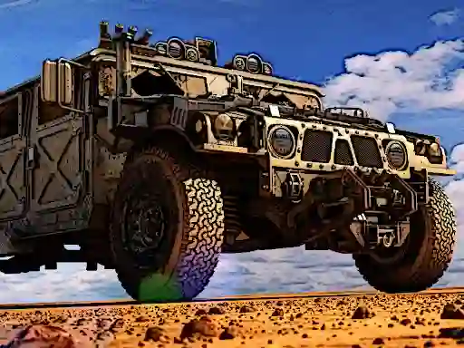 Игра Military Transport Vehicle онлайн